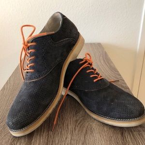G. H. Bass Men’s Derby Style Suede Shoe